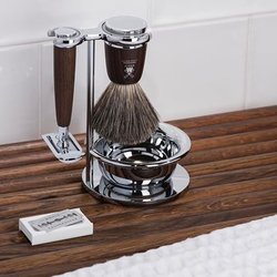 European Hair Design - Cut throat shave