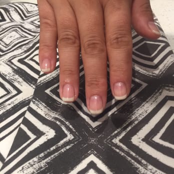 Be Polished Nails-Spa - Gel American manicure. Used #161 and clear. I love it, it's so soft and natural!! - Waxing Near Me - Vista, California Be Polished Nails-Spa - Gel American manicure. Used #161 and clear. I love it, it's so soft and natural!! - Waxing Near Me - Vista, California