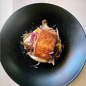 Blackbird - Faroe Island Salmon - New American Near Me - Santa Barbara, California