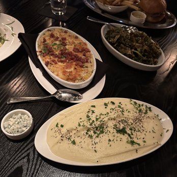 RPM Steak - Whipped Potatoes and Bacon Mac & Cheese and Crispy Brussels Sprouts Wagyu Smash Burger* - Steakhouses Near Me - Chicago, Illinois RPM Steak - Whipped Potatoes and Bacon Mac & Cheese and Crispy Brussels Sprouts Wagyu Smash Burger* - Steakhouses Near Me - Chicago, Illinois