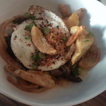 S.K.Y. - Short rib & potato hash ($19) - New American Near Me - Chicago, Illinois