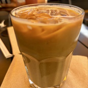Aroma Cafe - Lighting is bad because I was outside under the umbrella. Great food and drinks. - Coffee & Tea Near Me - San Rafael, California
