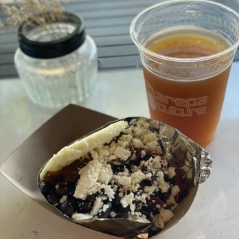 Arepa Culture NC - La Domino arepa and papelon con limon - Venezuelan Near Me - Raleigh, North Carolina Arepa Culture NC - La Domino arepa and papelon con limon - Venezuelan Near Me - Raleigh, North Carolina
