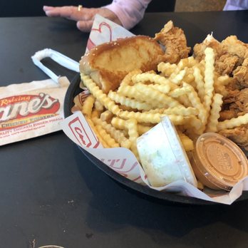 Raising Cane's Chicken Fingers - Six piece combo. Easily sharable - Chicken Shop Near Me - Parker, Colorado Raising Cane's Chicken Fingers - Six piece combo. Easily sharable - Chicken Shop Near Me - Parker, Colorado