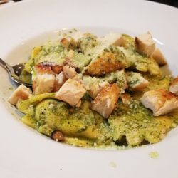 The Garden Bar And Grille - Mushroom ravioli with chicken