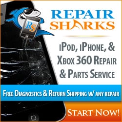 Repair Sharks - IPhone, iPad, Android, iPod, PS3, Wii and more!