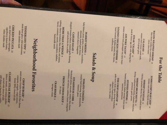 Menu photo 7 Cleveland Chop Cleveland, OH