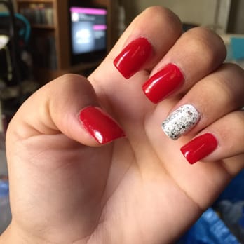 Super Nails - Christmas ready nails. - Nail Salons Near Me - Los Angeles, California