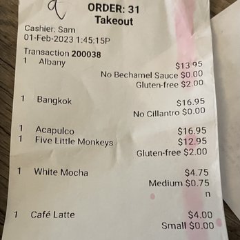 Suzette Crepe Cafe - Current pricing as of Feb 1, 2023 - French Near Me - Albany, California