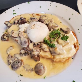 The Combine Kitchen - Mushroom Toast (HIGHLY recommend, the sauce is like hollandaise but on crack) - Coffee & Tea Near Me - Rancho Cucamonga, California The Combine Kitchen - Mushroom Toast (HIGHLY recommend, the sauce is like hollandaise but on crack) - Coffee & Tea Near Me - Rancho Cucamonga, California
