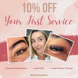 I Love Lucy Lashes - New Clients get 10% off of their very first service. Limited availability. Book Today!