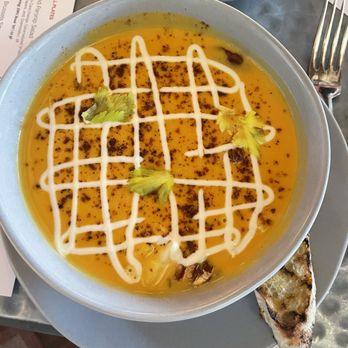 Early Mountain Vineyards - Butternut squash soup - Wineries Near Me - Madison, Virginia