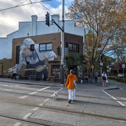 Bourke Street United - Outside - cool wall art!