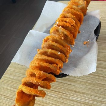 Viet Corner - Vietnamese cheesy tornado fries - Vietnamese Near Me - Houston, Texas