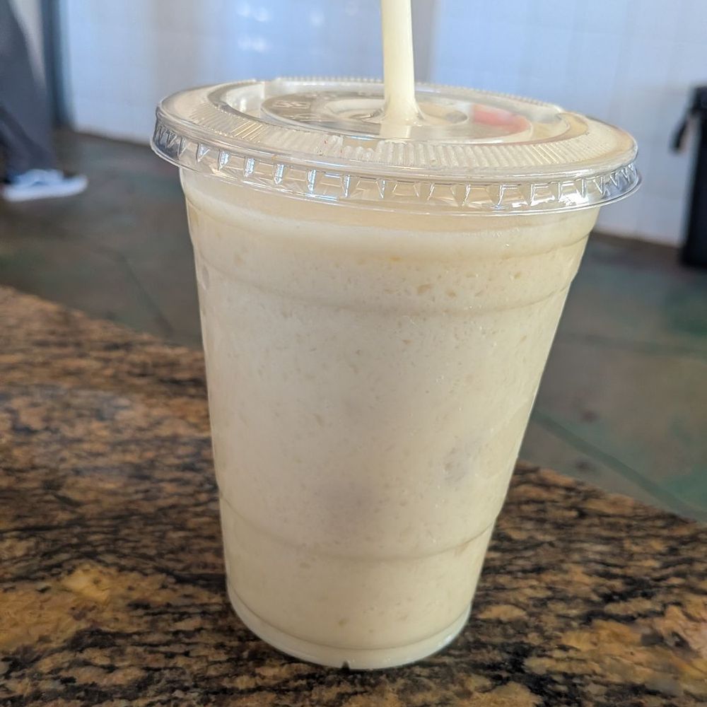 Piña Colada smoothie! It was wonderful & refreshing! Piña Colada smoothie! It was wonderful & refreshing!