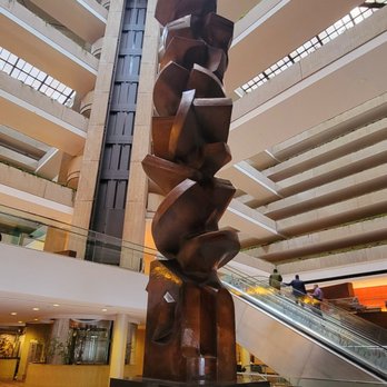 Hyatt Regency O'Hare Chicago - "Upward Ritual" by Jean-Pierre Ghysels. Forty-nine feet tall scupture in the lower lobby. - Hotels Near Me - Rosemont, Illinois Hyatt Regency O'Hare Chicago - "Upward Ritual" by Jean-Pierre Ghysels. Forty-nine feet tall scupture in the lower lobby. - Hotels Near Me - Rosemont, Illinois