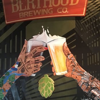 Berthoud Brewing Company - two hands holding beer glasses - Breweries Near Me - Berthoud, Colorado