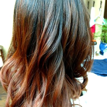 Katie at Hot Locks - Beautiful copper color melt, cut, and color. - Hair Stylists Near Me - Redlands, California Katie at Hot Locks - Beautiful copper color melt, cut, and color. - Hair Stylists Near Me - Redlands, California