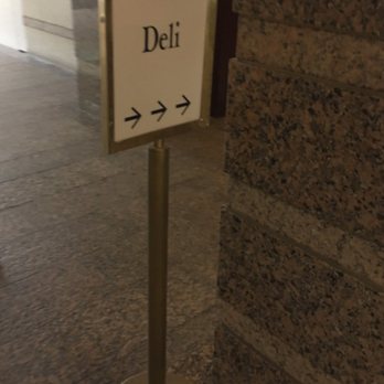 Fair Lakes Deli - Follow this sign and then you may dine! - New American Near Me - Fairfax, Virginia
