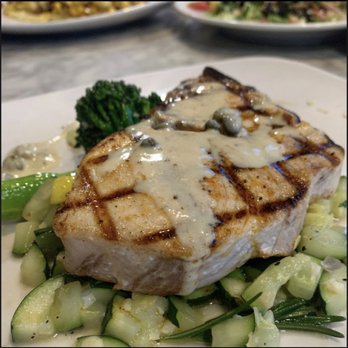 Ampersea - Grilled swordfish with veggie sauté - New American Near Me - Baltimore, Maryland Ampersea - Grilled swordfish with veggie sauté - New American Near Me - Baltimore, Maryland