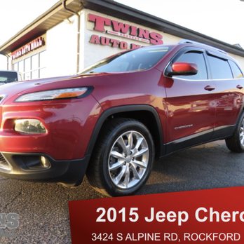 Twins Auto Mall - 2015 Jeep Cherokee - Used Car Dealers Near Me - Rockford, Illinois Twins Auto Mall - 2015 Jeep Cherokee - Used Car Dealers Near Me - Rockford, Illinois