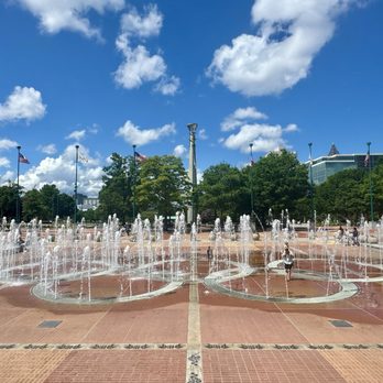 Centennial Olympic Park - The Fountain of Rings - Parks Near Me - Atlanta, Georgia