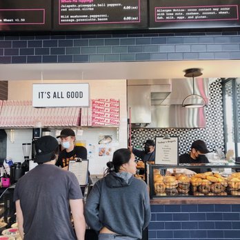 Bagel + Slice Pizza Shop - Interior - Bagels Near Me - Los Angeles, California Bagel + Slice Pizza Shop - Interior - Bagels Near Me - Los Angeles, California