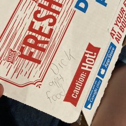 Domino's Pizza - Friend of mine ordered for pickup is this Customer service nice job  Terrible customer service