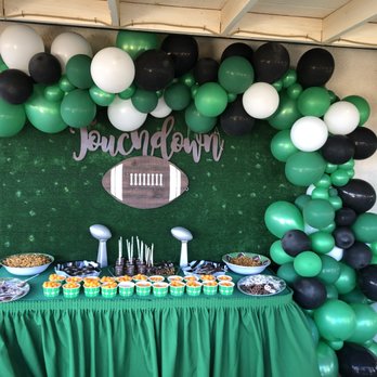 Twins Creations - Football themed baby shower - Party Equipment Rentals Near Me Twins Creations - Football themed baby shower - Party Equipment Rentals Near Me