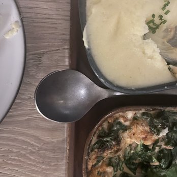 Knife & Spoon - Kimchi spinach and mashed potatoes - Seafood Near Me - Orlando, Florida