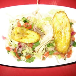 Tropical Food Truck - Jamaican Beef Taco (from daily specials)