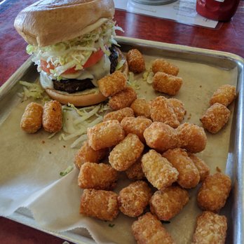 Nicky Rottens - Jalapeno burger and these tots are tasty - Sports Bars Near Me - Coronado, California Nicky Rottens - Jalapeno burger and these tots are tasty - Sports Bars Near Me - Coronado, California