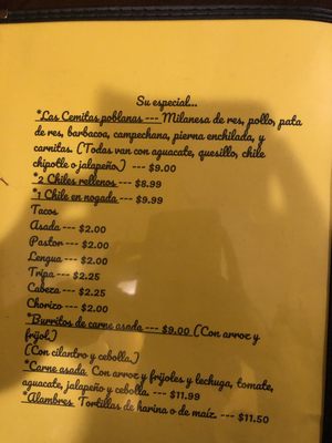 Menu photo 7 Fonda La Poblanita St. Louis, MO Menu photo 7 Fonda La Poblanita St. Louis, MO