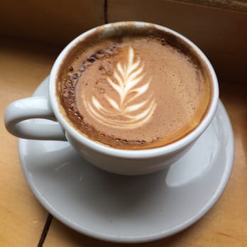 Bang Bang Cafe - White mocha...tasted more like a cappuccino...but delicious nonetheless - Breakfast & Brunch Near Me - Seattle, Washington