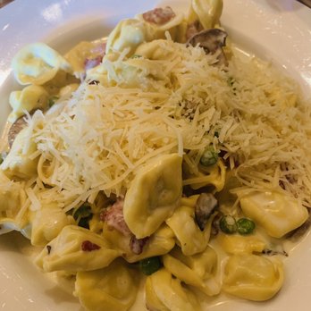 Cafe Pomigliano - Tortellini carbonara. Recommend! - Italian Near Me - Green Oaks, Illinois