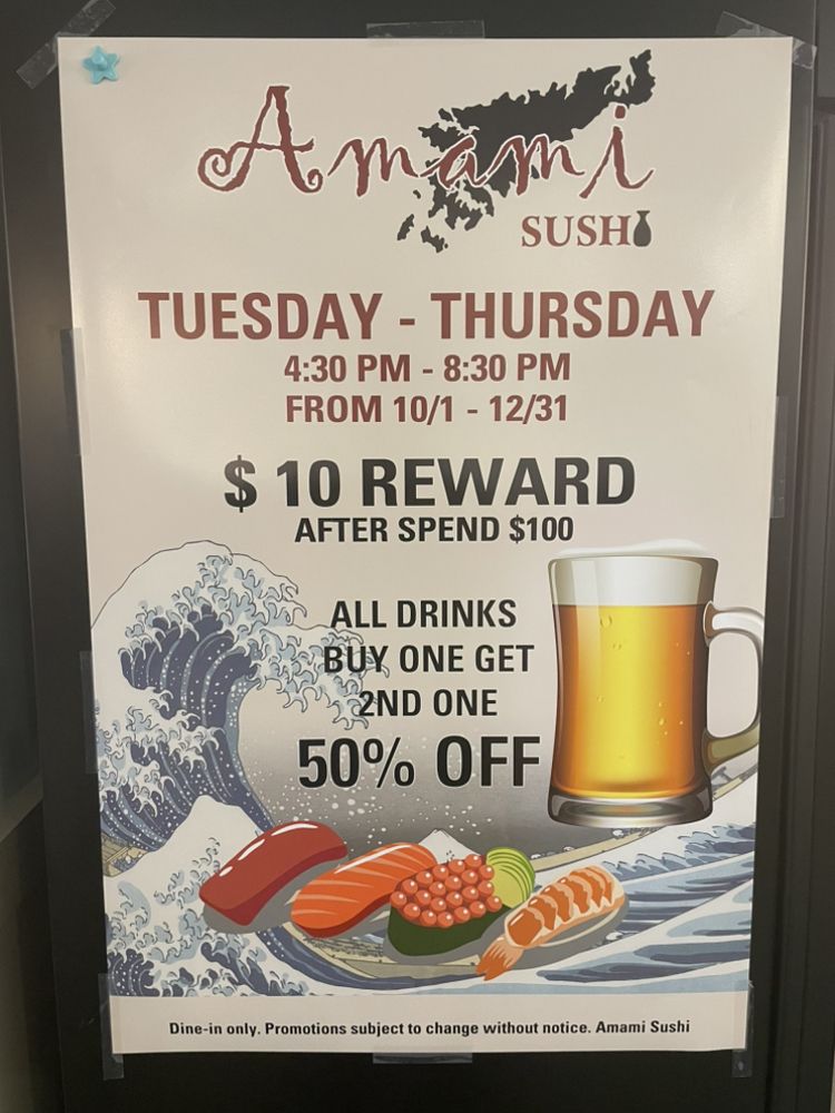 Amami Sushi Fremont