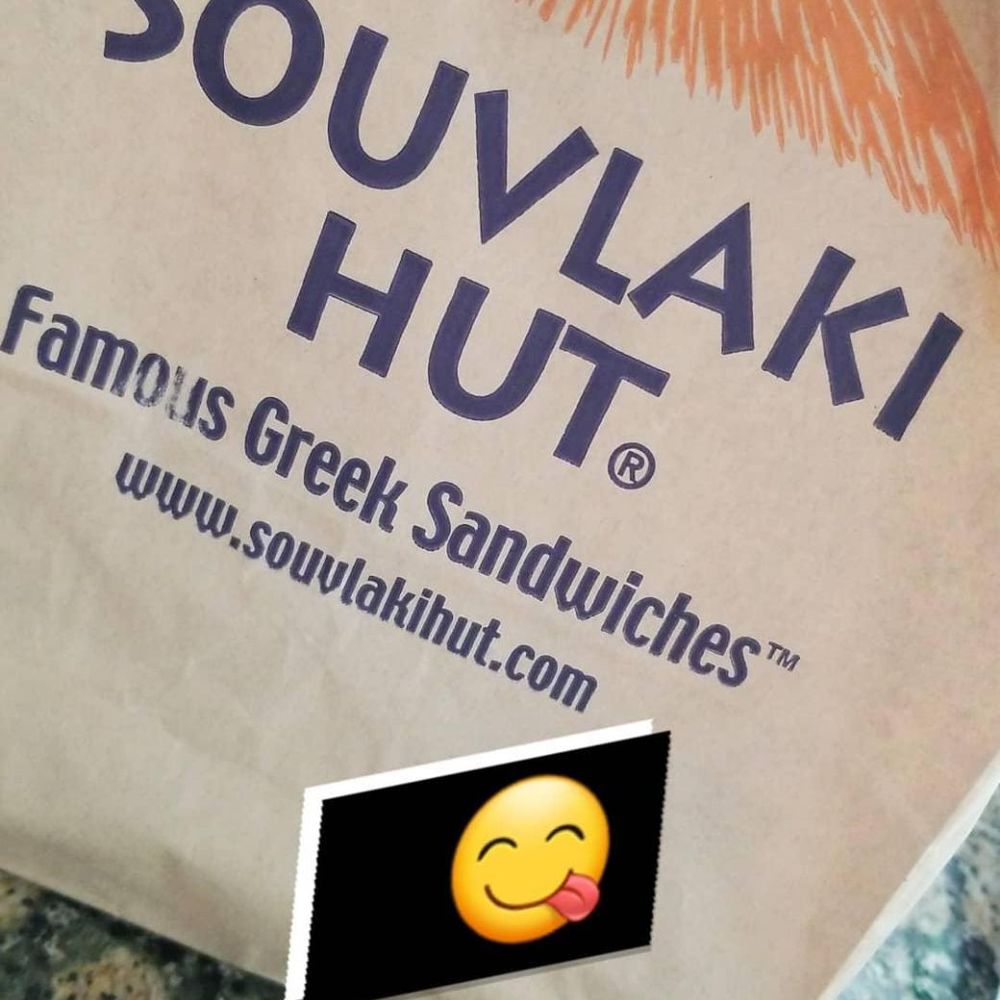 a bag of food
