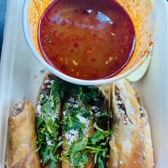 Barya Kitchen - Oxtail Birria Lumpia - Filipino Near Me - San Jose, California