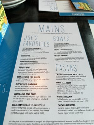 Menu photo 7 Not Your Average Joe's - Westwood Westwood, MA