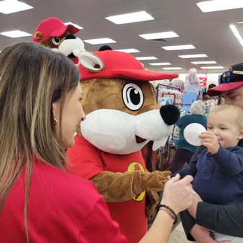 Buc-ee's - My son was so happy to meet Bucee and get a sticker! - Gas Stations Near Me - Calhoun, Georgia Buc-ee's - My son was so happy to meet Bucee and get a sticker! - Gas Stations Near Me - Calhoun, Georgia