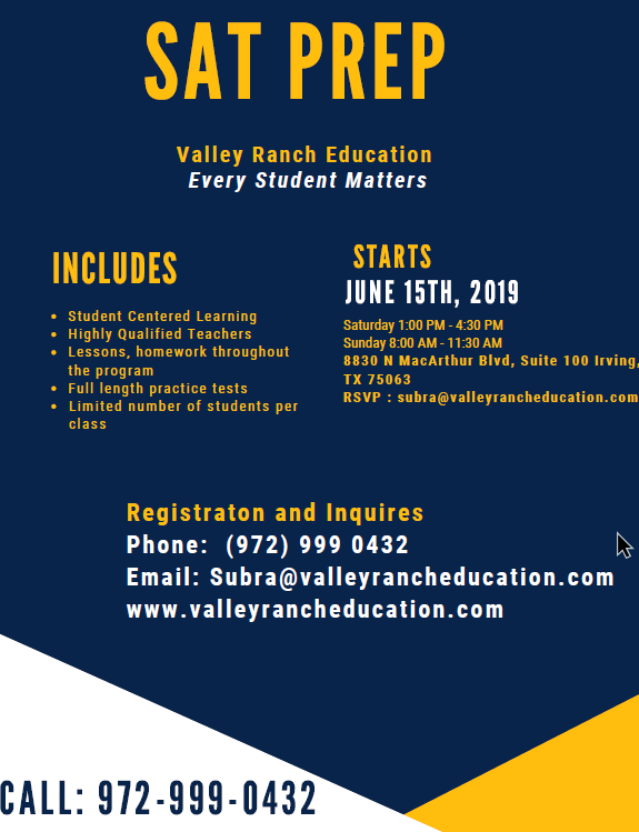 Valley Ranch Education - reading tutor in Irving, TX