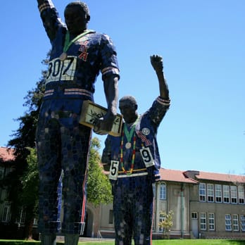 Olympic Black Power Statue - Black Power Statue - Landmarks & Historical Buildings Near Me - San Jose, California