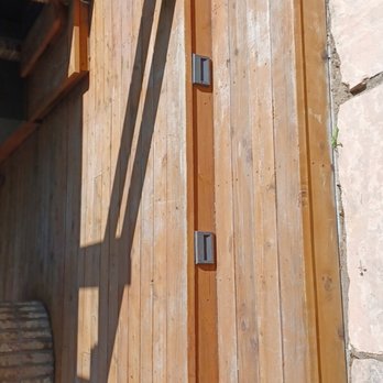 Acorn Landscaping - a close up of a wooden door - Landscaping Near Me Acorn Landscaping - a close up of a wooden door - Landscaping Near Me