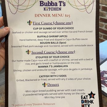 Bubba Ts' Kitchen - Seafood Near Me - Conroe, Texas