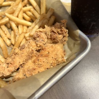 Buffalo Wild Wings - a tray of fries and a drink - Sports Bars Near Me - Navarre, Florida