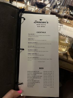 Menu photo 1 Deacon's New South Nashville, TN Menu photo 1 Deacon's New South Nashville, TN
