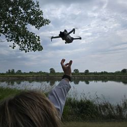 Cross Ranch State Park - Looking for beavers