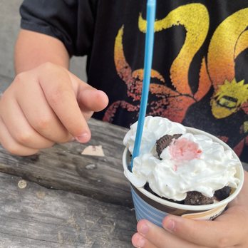 Abbott's Frozen Custard - brownie sundae with amazing fresh caramel - Ice Cream & Frozen Yogurt Near Me - New Orleans, Louisiana Abbott's Frozen Custard - brownie sundae with amazing fresh caramel - Ice Cream & Frozen Yogurt Near Me - New Orleans, Louisiana