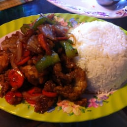 General Tso's chicken.