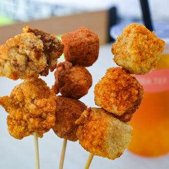 Formosa Tea Time - Popcorn chicken, squid balls, fried tofu - Coffee & Tea Near Me - Anaheim, California Formosa Tea Time - Popcorn chicken, squid balls, fried tofu - Coffee & Tea Near Me - Anaheim, California